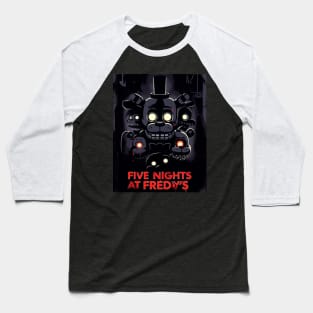 five nights at freddy's poster Baseball T-Shirt